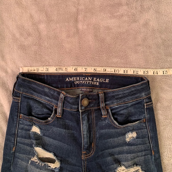 ❌SOLD❌American Eagle Ripped Skinny Jeans - Picture 4 of 14